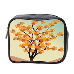 Branches Field Flora Forest Fruits Mini Toiletries Bag 2-side by Nexatart