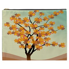 Branches Field Flora Forest Fruits Cosmetic Bag (xxxl)  by Nexatart