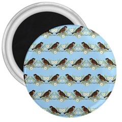 Sparrows 3  Magnets by SuperPatterns