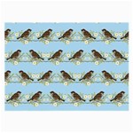 Sparrows Large Glasses Cloth (2-Side) Front