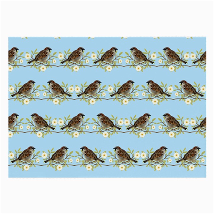 Sparrows Large Glasses Cloth (2-Side)