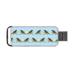 Sparrows Portable Usb Flash (two Sides) by SuperPatterns