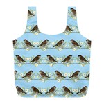 Sparrows Full Print Recycle Bags (L)  Back