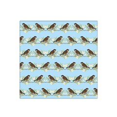 Sparrows Satin Bandana Scarf by SuperPatterns