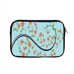 Branch Floral Flourish Flower Apple Macbook Pro 15  Zipper Case by Nexatart