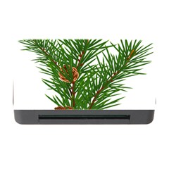 Branch Floral Green Nature Pine Memory Card Reader With Cf by Nexatart