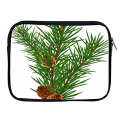 Branch Floral Green Nature Pine Apple Ipad 2/3/4 Zipper Cases by Nexatart