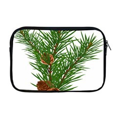 Branch Floral Green Nature Pine Apple Macbook Pro 17  Zipper Case by Nexatart