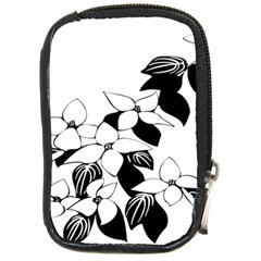 Ecological Floral Flowers Leaf Compact Camera Cases by Nexatart