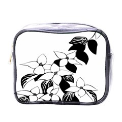 Ecological Floral Flowers Leaf Mini Toiletries Bags by Nexatart