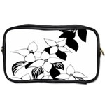 Ecological Floral Flowers Leaf Toiletries Bags 2-Side Front