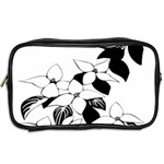 Ecological Floral Flowers Leaf Toiletries Bags 2-Side Back