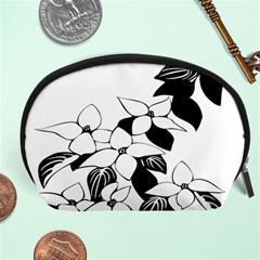 Ecological Floral Flowers Leaf Accessory Pouches (large)  by Nexatart