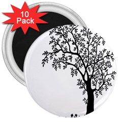 Flowers Landscape Nature Plant 3  Magnets (10 Pack)  by Nexatart