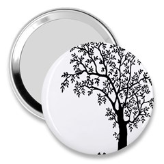 Flowers Landscape Nature Plant 3  Handbag Mirrors by Nexatart