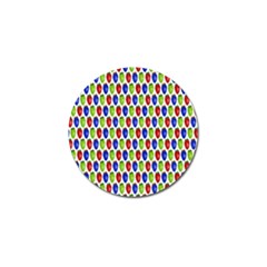 Colorful Shiny Eat Edible Food Golf Ball Marker by Nexatart