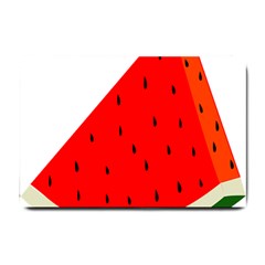 Fruit Harvest Slice Summer Small Doormat  by Nexatart