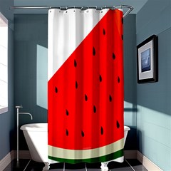 Fruit Harvest Slice Summer Shower Curtain 36  X 72  (stall)  by Nexatart