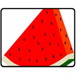 Fruit Harvest Slice Summer Double Sided Fleece Blanket (Medium)  58.8 x47.4  Blanket Back