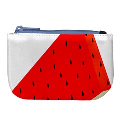 Fruit Harvest Slice Summer Large Coin Purse by Nexatart