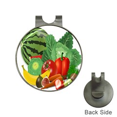 Fruits Vegetables Artichoke Banana Hat Clips With Golf Markers by Nexatart