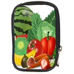 Fruits Vegetables Artichoke Banana Compact Camera Cases by Nexatart