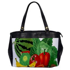 Fruits Vegetables Artichoke Banana Office Handbags by Nexatart