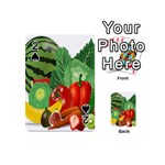 Fruits Vegetables Artichoke Banana Playing Cards 54 (Mini)  Front - Spade2