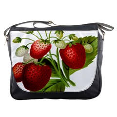 Food Fruit Leaf Leafy Leaves Messenger Bags by Nexatart