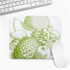 Fruits Vintage Food Healthy Retro Large Mousepads by Nexatart