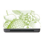 Fruits Vintage Food Healthy Retro Memory Card Reader with CF Front