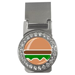 Hamburger Fast Food A Sandwich Money Clips (cz)  by Nexatart