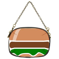 Hamburger Fast Food A Sandwich Chain Purses (one Side)  by Nexatart