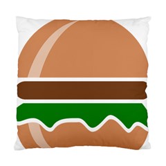 Hamburger Fast Food A Sandwich Standard Cushion Case (one Side) by Nexatart