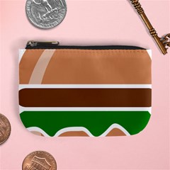 Hamburger Fast Food A Sandwich Mini Coin Purses by Nexatart