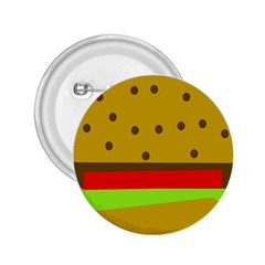 Hamburger Food Fast Food Burger 2 25  Buttons by Nexatart