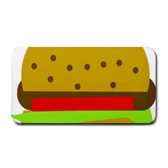 Hamburger Food Fast Food Burger Medium Bar Mats by Nexatart