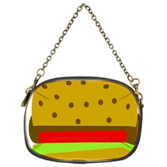 Hamburger Food Fast Food Burger Chain Purses (one Side)  by Nexatart