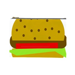 Hamburger Food Fast Food Burger Cosmetic Bag (large)  by Nexatart