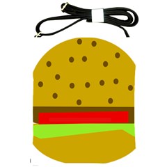 Hamburger Food Fast Food Burger Shoulder Sling Bags by Nexatart