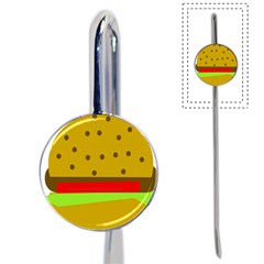 Hamburger Food Fast Food Burger Book Mark by Nexatart