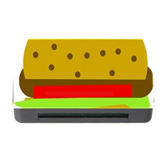 Hamburger Food Fast Food Burger Memory Card Reader With Cf by Nexatart