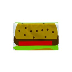 Hamburger Food Fast Food Burger Cosmetic Bag (xs) by Nexatart