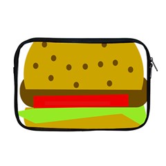 Hamburger Food Fast Food Burger Apple Macbook Pro 17  Zipper Case by Nexatart