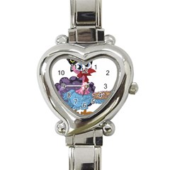 Turkey Animal Pie Tongue Feathers Heart Italian Charm Watch by Nexatart