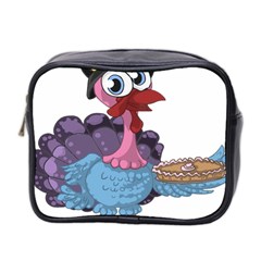 Turkey Animal Pie Tongue Feathers Mini Toiletries Bag 2-side by Nexatart