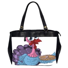 Turkey Animal Pie Tongue Feathers Office Handbags (2 Sides)  by Nexatart