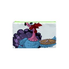 Turkey Animal Pie Tongue Feathers Cosmetic Bag (xs) by Nexatart