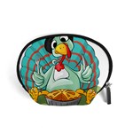 Pie Turkey Eating Fork Knife Hat Accessory Pouches (Small)  Front