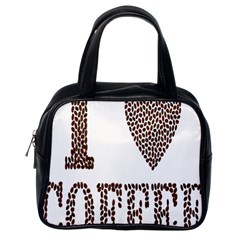 Love Heart Romance Passion Classic Handbags (one Side) by Nexatart